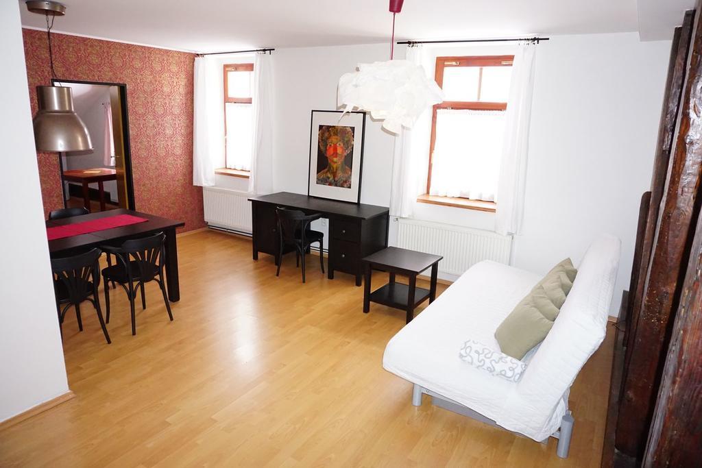 Apartmá v Rodném domě Vincenze Priessnitze v centru lázní Jeseník Exterior foto